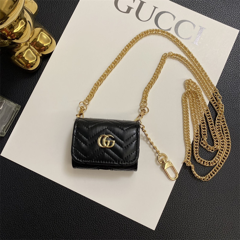 Gucci Luxury Designer Airpods pro2 4 3 2 Protective Case 